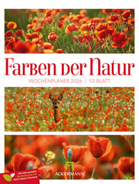 Farben der Natur Wochenplaner Kalender 2026