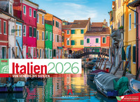 Italien ReiseLust Kalender 2026 | von Venedig bis Sizilien