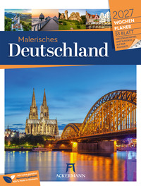 Malerisches Deutschland Wochenplaner Kalender 2027