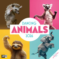 Dancing Animals Broschürenkalender 2026 - 30x30 - Art12