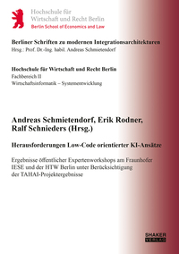 Herausforderungen Low-Code orientierter KI-Ansätze