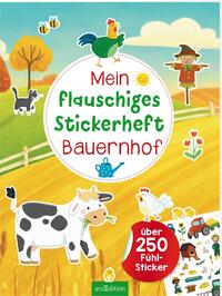 Mein flauschiges Stickerheft – Bauernhof