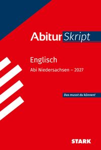 STARK Englisch - AbiturSkript Niedersachsen 2027