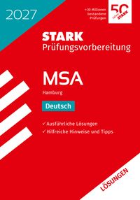 STARK Lösungen zu Deutsch - MSA 2027 Hamburg - Prüfungsvorbereitung