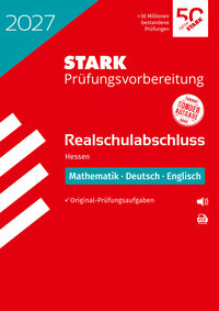 STARK Mathematik, Deutsch, Englisch - Realschulabschluss 2027 Hessen - Prüfungsvorbereitung