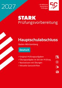 STARK Deutsch - Hauptschulabschluss 2027 BW - Prüfungsvorbereitung