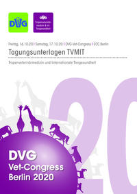DVG-Vet-Congress 2020, 15. – 17. Oktober 2020