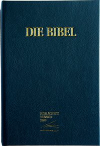 Schlachter 2000 Bibel – Schreibrandausgabe (Hardcover, anthrazit)