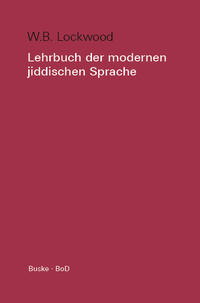 Lehrbuch der modernen jiddischen Sprache