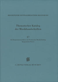 Kataloge Bayerischer Musiksammlungen (KBM) - Die Komponistennachlässe der Proskeschen Musikabteilung. Komponisten N bis Z