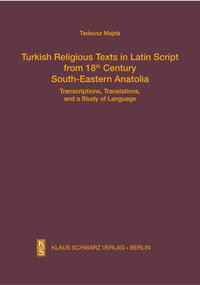 Turkish Religious Texts in Latin Script from 18th Century South-Eastern Anatolia
