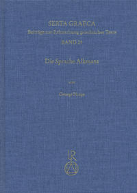 Die Sprache Alkmans