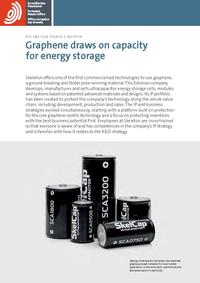Skeleton: Graphene draws on capacity for energy storage