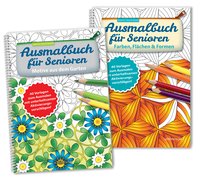 Ausmalbuch für Senioren Bd. 1 u. 2 im SET