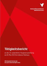 Tätigkeitsbericht an die 33. ordentliche Hauptversammlung