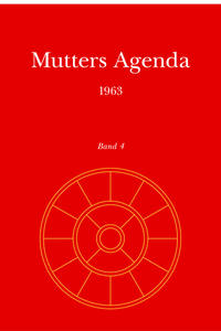 Agenda der Supramentalen Aktion auf der Erde / Mutters Agenda 1963