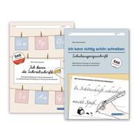 Ich kann die Schreibschrift SAS und Übungsheft - Ich kann richtig schön schreiben - Ausgabe Schulausgangsschrift - 2 Hefte