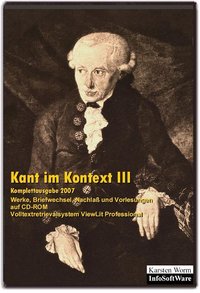 Kant im Kontext III