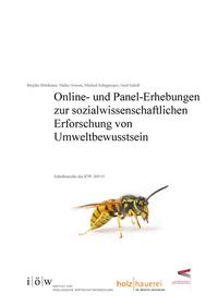 Online- und Panel-Erhebungen zur sozialwissenschaftlichen Erforschung von Umweltbewusstsein