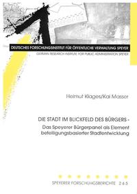 Die Stadt im Blickfeld des Bürgers