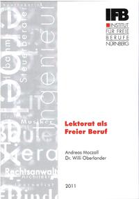 Lektorat als Freier Beruf