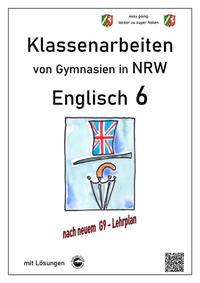 Englisch 6 - Klassenarbeiten (Green Line 2) von Gymnasien in NRW - G9 - mit Lösungen