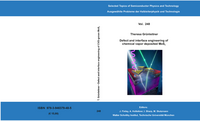 Defect and interface engineering of chemical vapor deposited MoS2