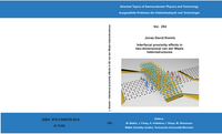 Interfacial proximity effects in two-dimensional van der Waals heterostructures