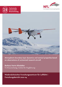 Atmospheric boundary layer dynamics and aerosol properties based on observations of unmanned research aircraft