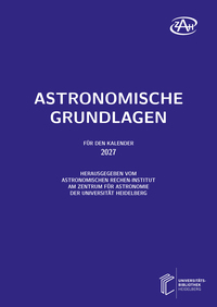 Astronomische Grundlagen für den Kalender ... / Astronomische Grundlagen