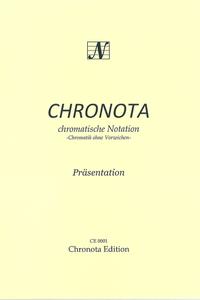 CHRONOTA - chromatische Notation