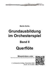 Grundausbildung im Orchesterspiel, Flöte, Band 2
