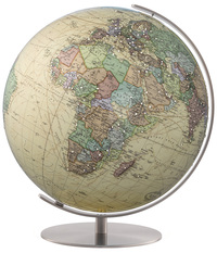 COLUMBUS ROYAL Tischglobus mit SWAROVSKI ZIRCONIA Ziersteinen, Ø 40 cm