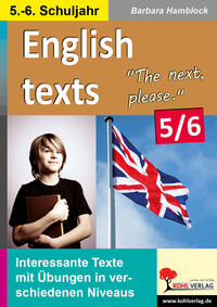 English texts 1 - Sprachkompetenz und Textverständnis / Klasse 5-6