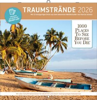 1000 Places to See Before You Die – Traumstrände 2026 | Broschürenkalender Bildwandkalender 30×30 cm | Paradiesische Strände & Reiseträume für Fernweh & Fotoliebhaber