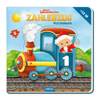 Trötsch Unser Sandmännchen Puzzlebuch Zahlenzug Puzzlebuch