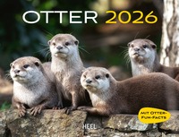 Otter Kalender 2026 Wandkalender Eintragkalender
