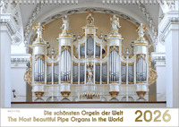 Der Orgelkalender, ein Musik-Kalender 2026, DIN A4