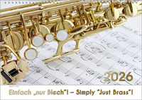 Blech-Instrumente – Musik-Kalender 2026, DIN A4