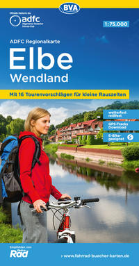 BVA ADFC Regionalkarte Elbe Wendland 1:75.000