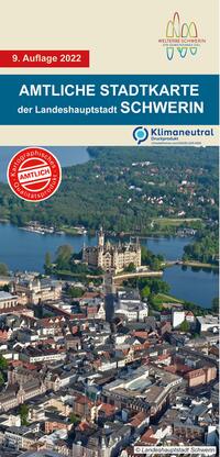 Amtliche Stadtkarte der Landeshauptstadt Schwerin
