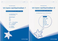 Ich kann rechtschreiben 1 und 2 - Schülerarbeitshefte für die 2. und 3. Klasse - neues Design