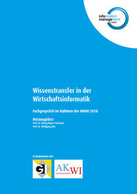 Wissenstransfer in der Wirtschaftsinformatik