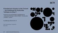Künstlerisch-kreativ in der Freizeit – ein Schlüssel für Kulturelle Teilhabe im&nbsp;Alter?