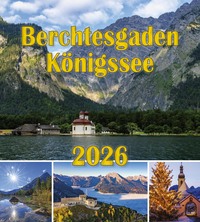 Berchtesgaden Königssee Postkartenkalender 2026