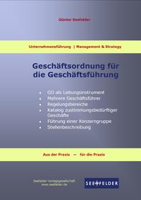 Geschäftsordnung für die Geschäftsführung