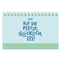 Mini-Kalender Colour Up 2027 Auf die Plätze, glücklich, los!