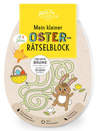 Mein kleiner Oster-Rätselblock für Kinder ab 4 Jahren