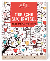 Tierische Suchrätsel - Finde das, was anders ist!