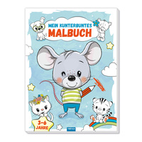 TRÖTSCH - Malbuch Mein kunterbuntes Ausmalbuch| Ab 3 Jahren